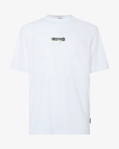 T-shirt relaxed con macrologo stampato