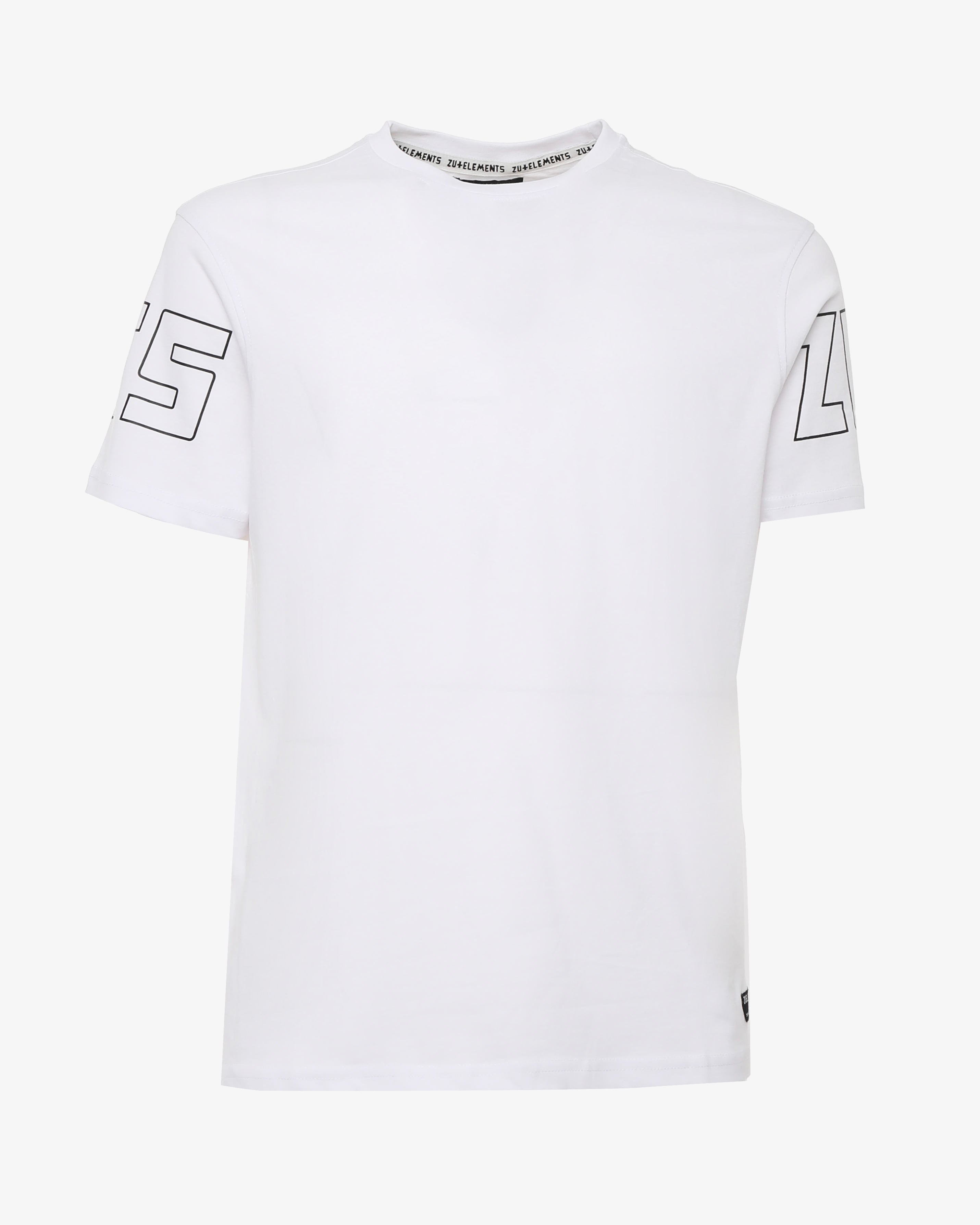T-shirt con logo su manica e sul retro