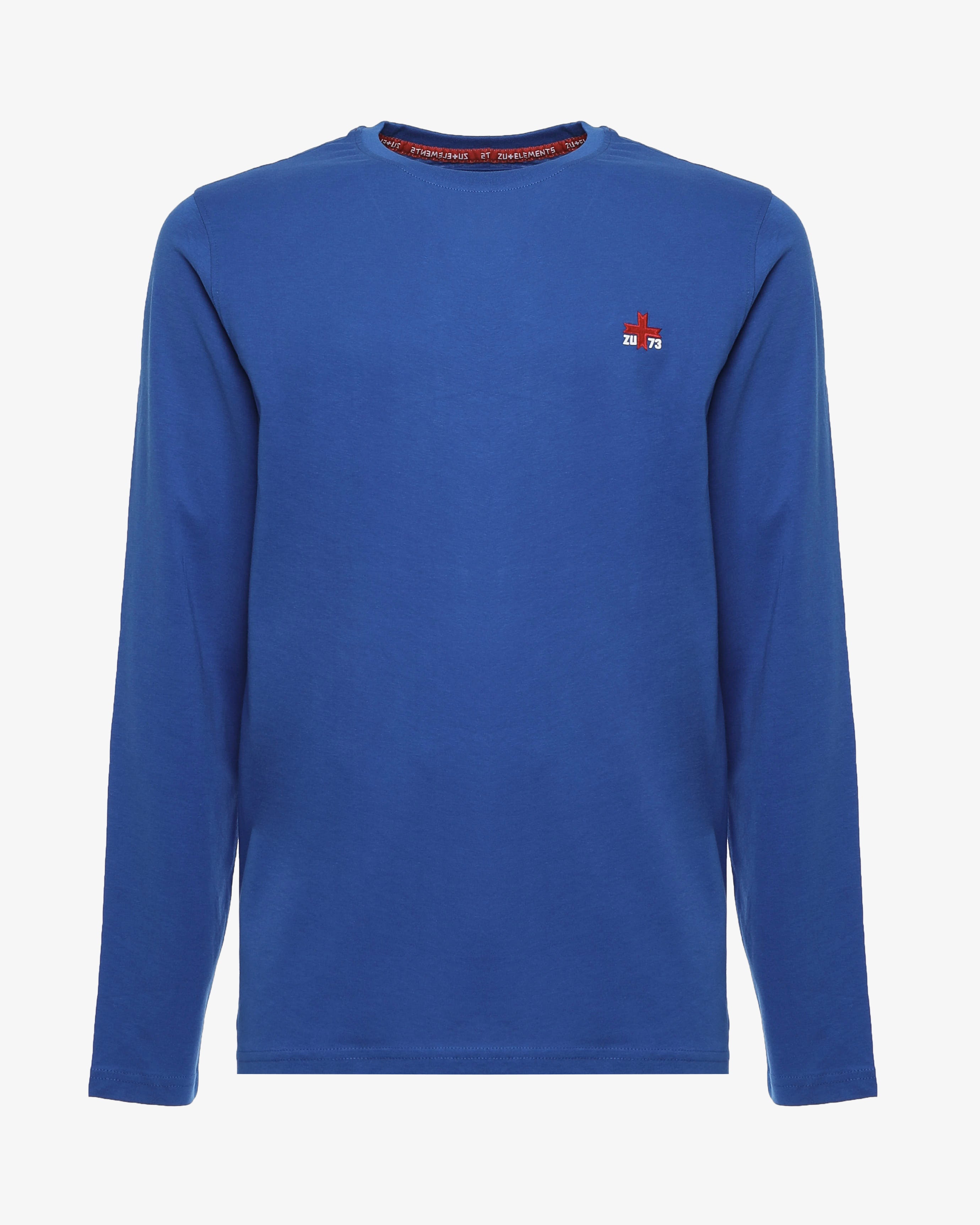 T-shirt manica lunga con micrologo stampato