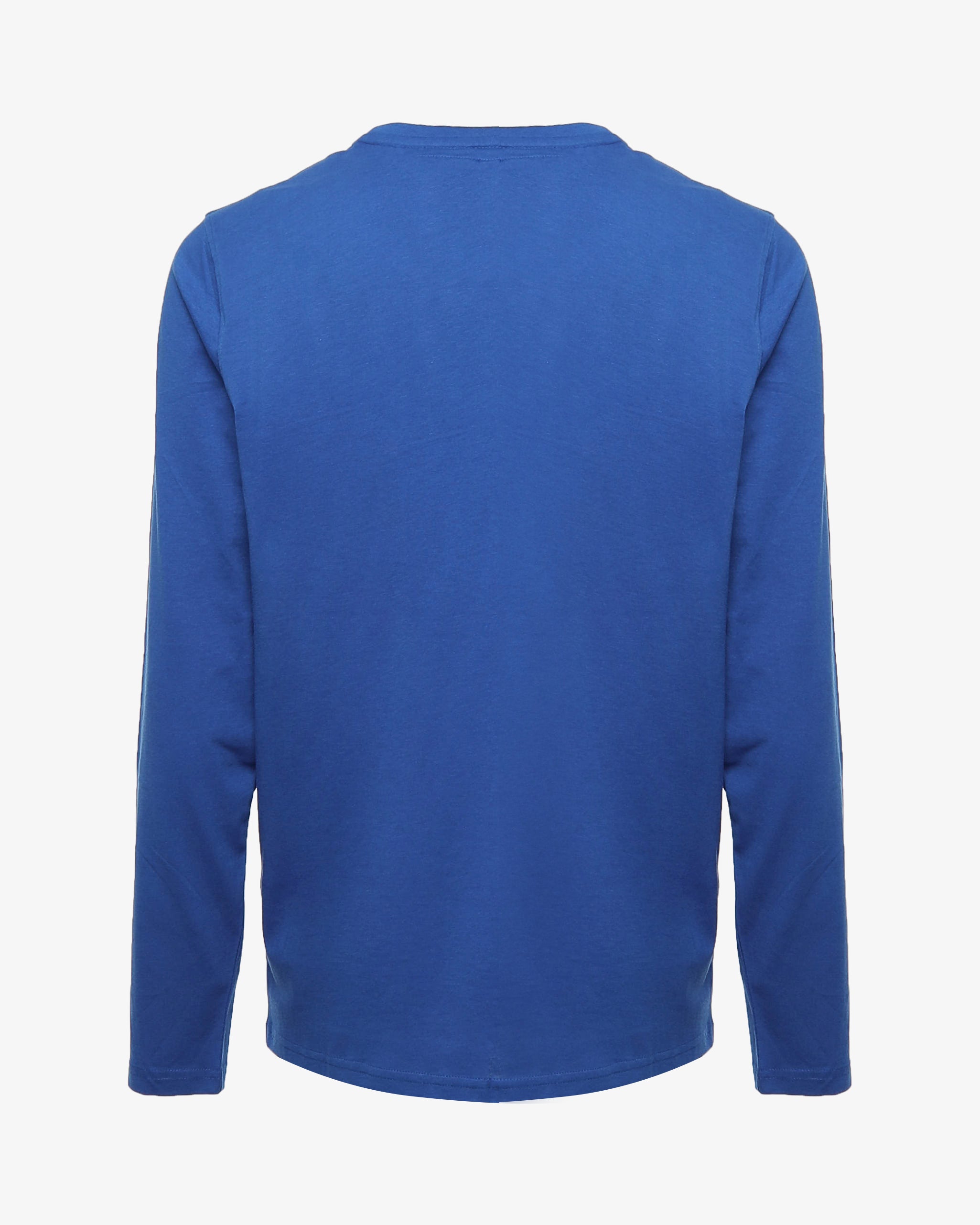 T-shirt manica lunga con micrologo stampato