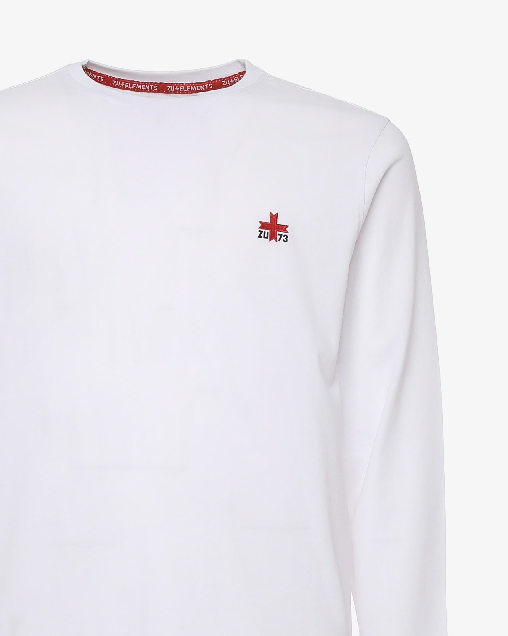 T-shirt manica lunga con micrologo stampato