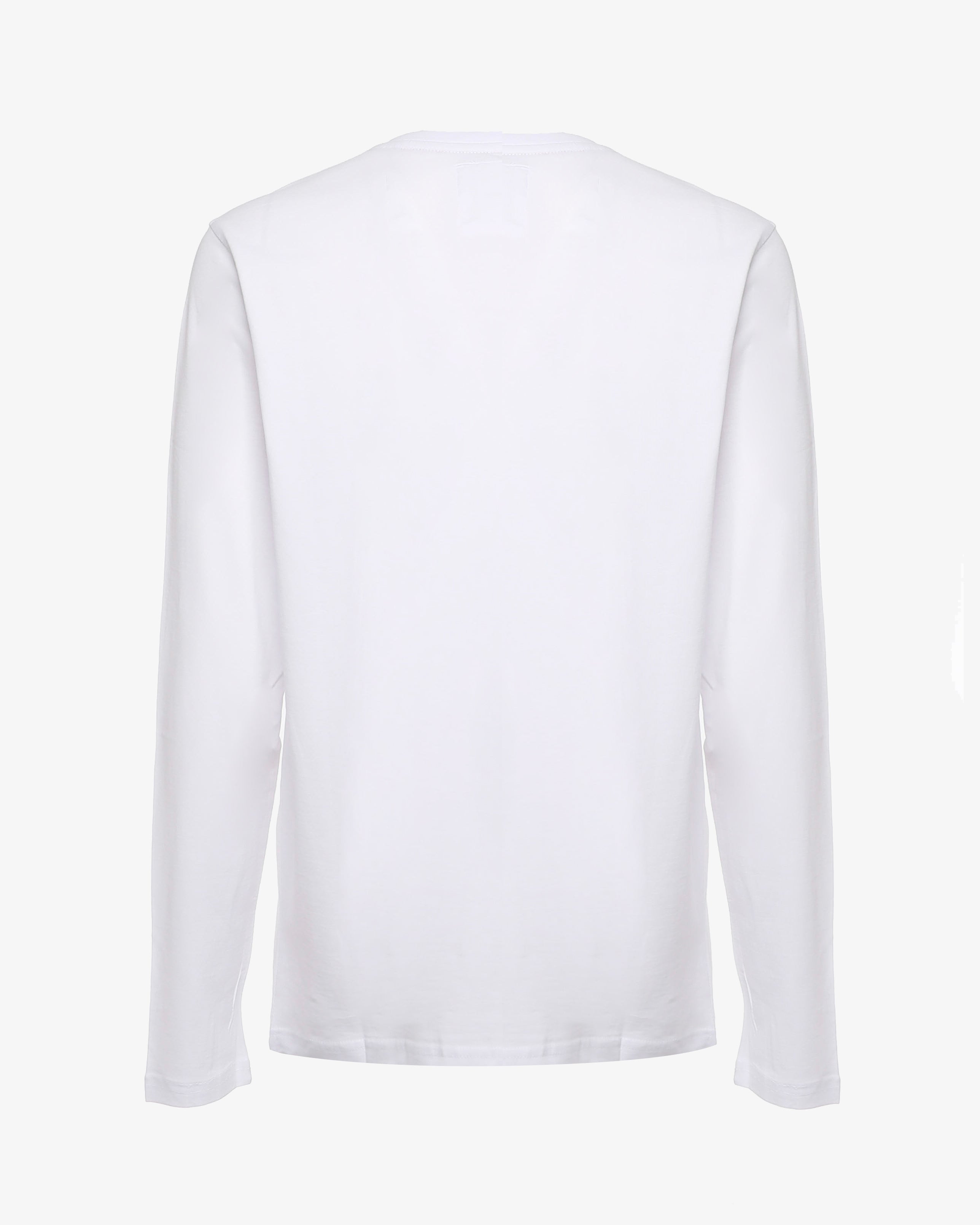 T-shirt manica lunga con micrologo stampato