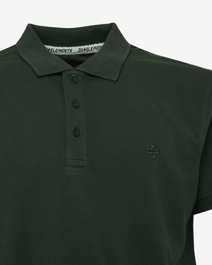 Polo piquet con logo ricamato