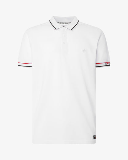 Polo piquet con personalizzazione su manica