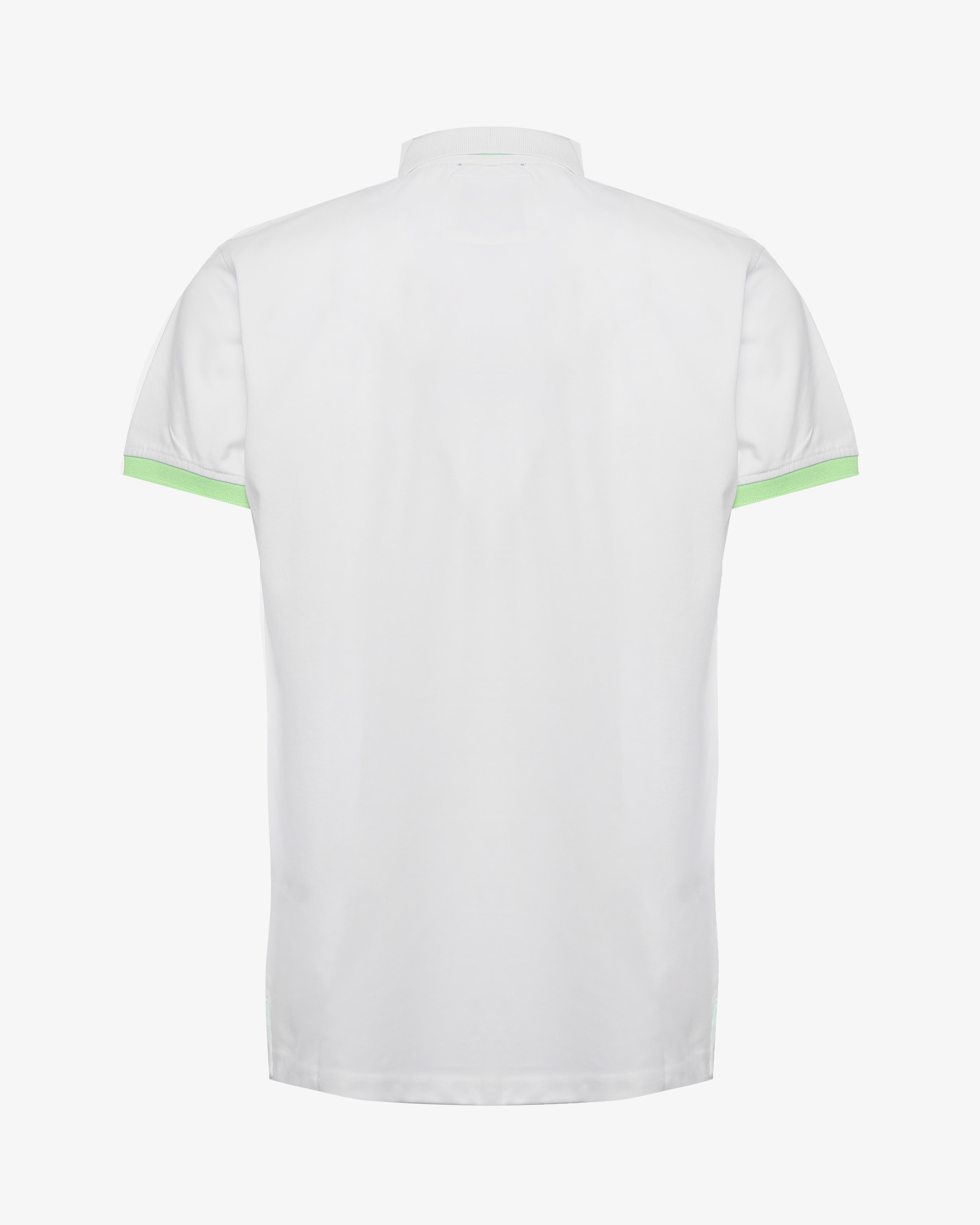 Polo piquet con logo davanti