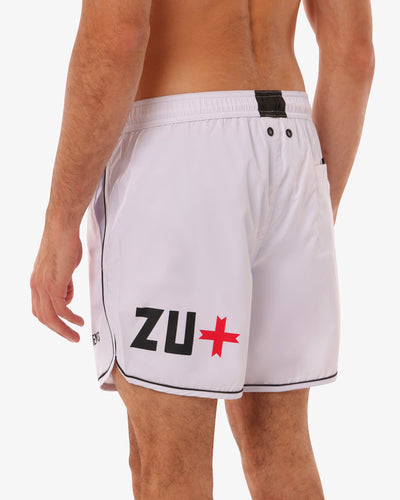 Costume con stampa sul retro