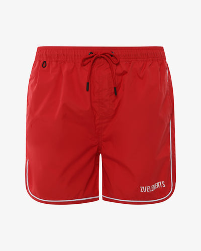 Costume con stampa sul retro