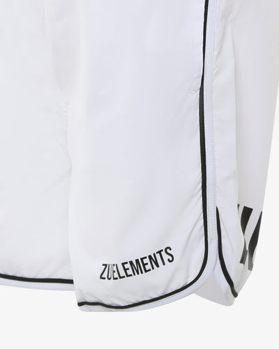 Costume con stampa sul retro