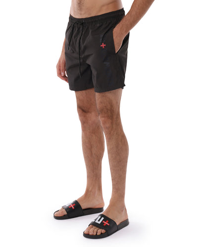 Costume da bagno con stampa sul davanti