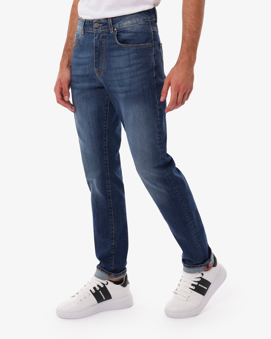 Jeans tiger blu regular fit