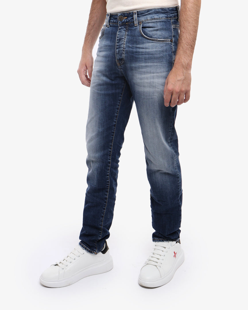 Jeans slim fit blu chiaro