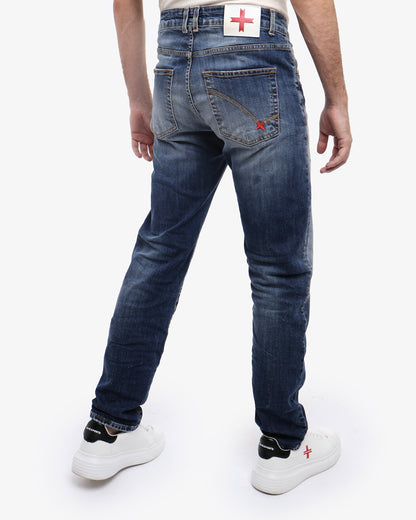Jeans slim fit blu chiaro