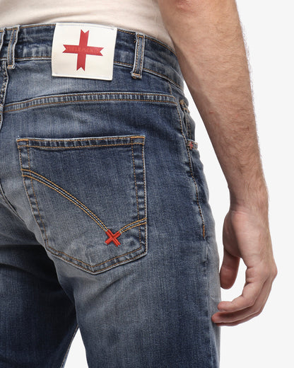 Jeans slim fit blu chiaro