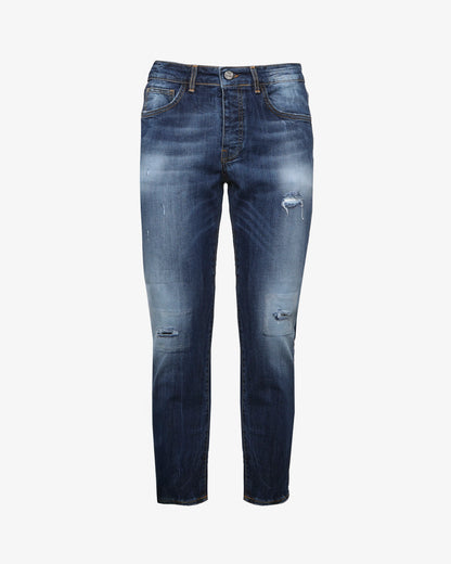 Jeans cropped capri fit
