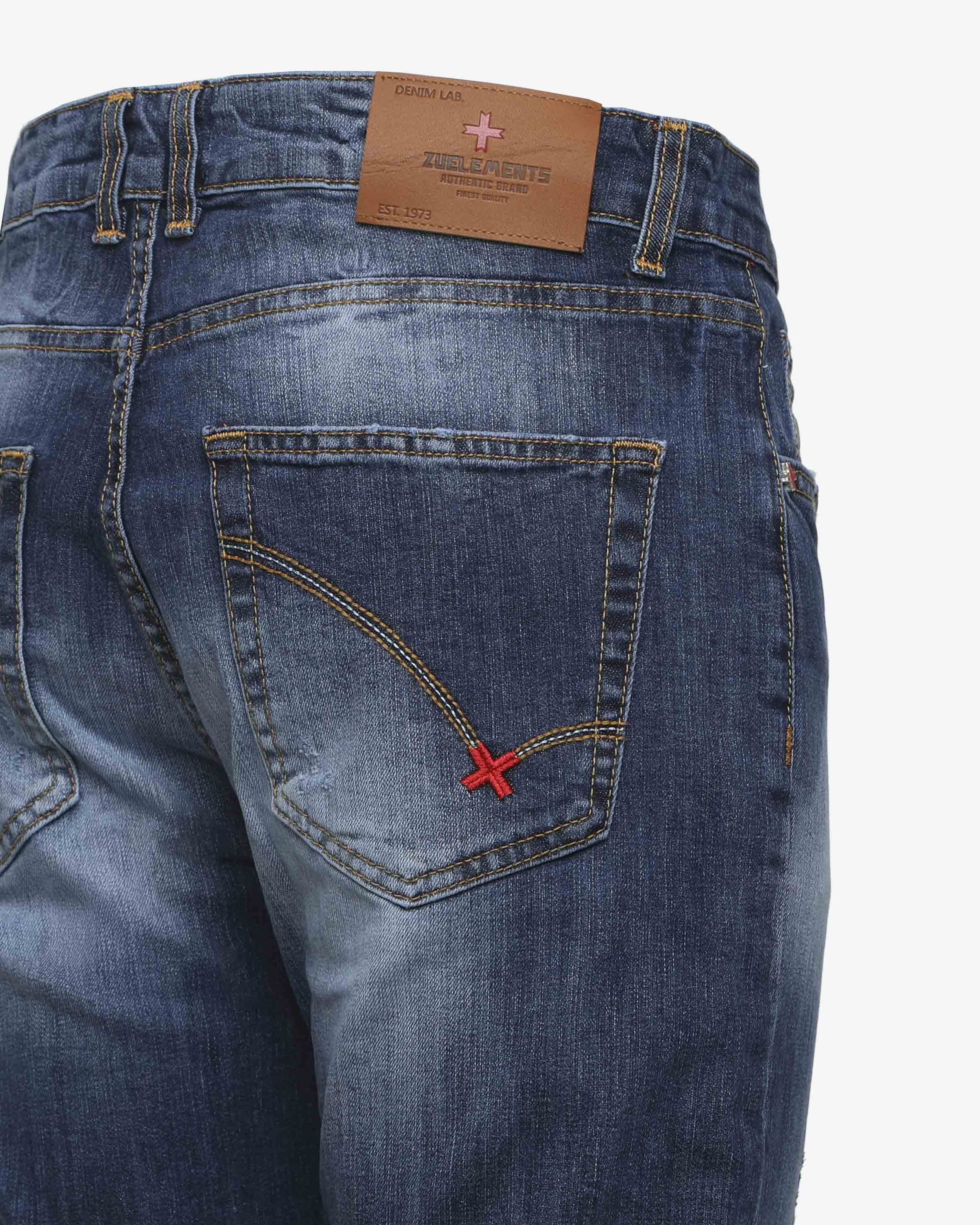 Jeans cropped capri fit