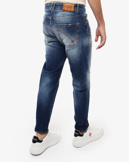 Jeans cropped capri fit