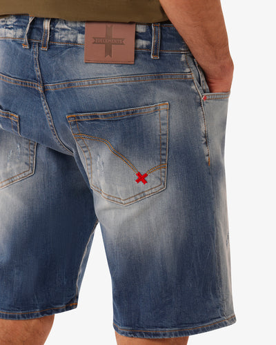 Bermuda jeans relaxed fit