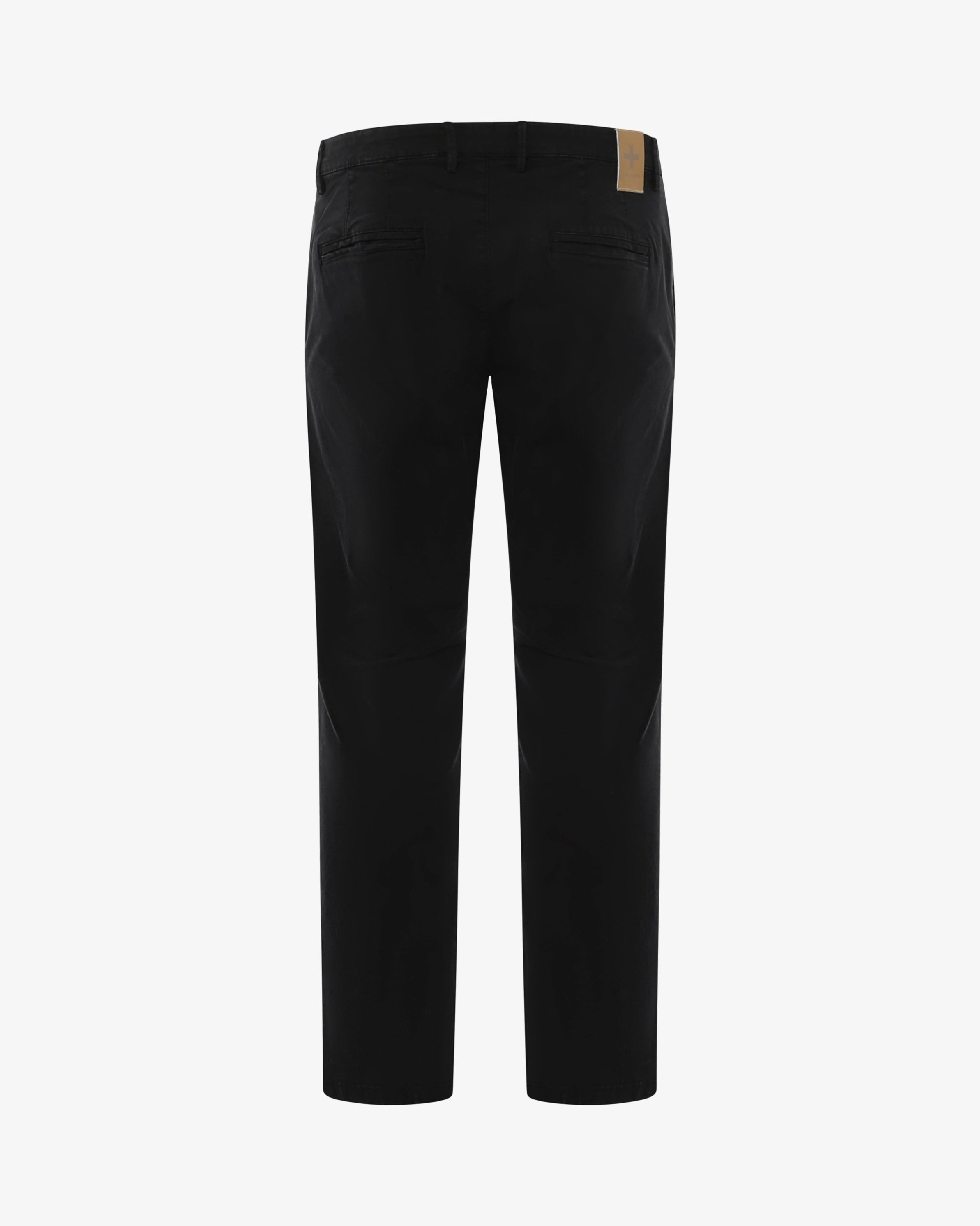 Pantaloni chino con ricamo sul retro
