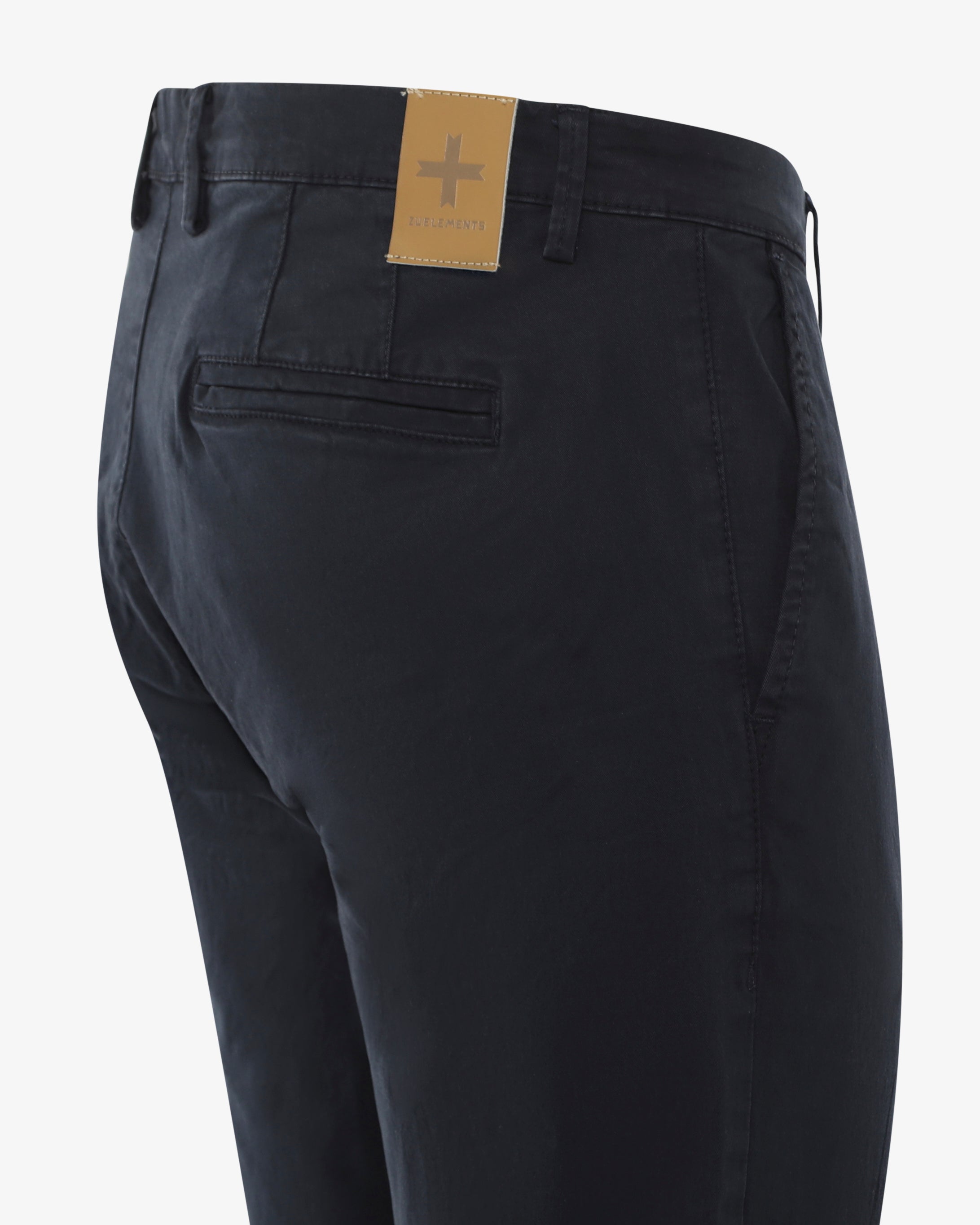 Pantaloni chino con ricamo sul retro