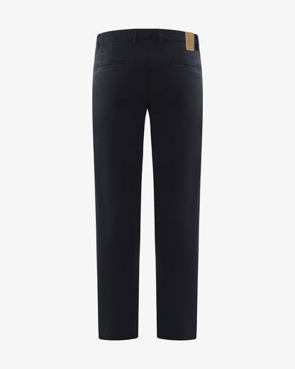 Pantaloni chino con ricamo sul retro