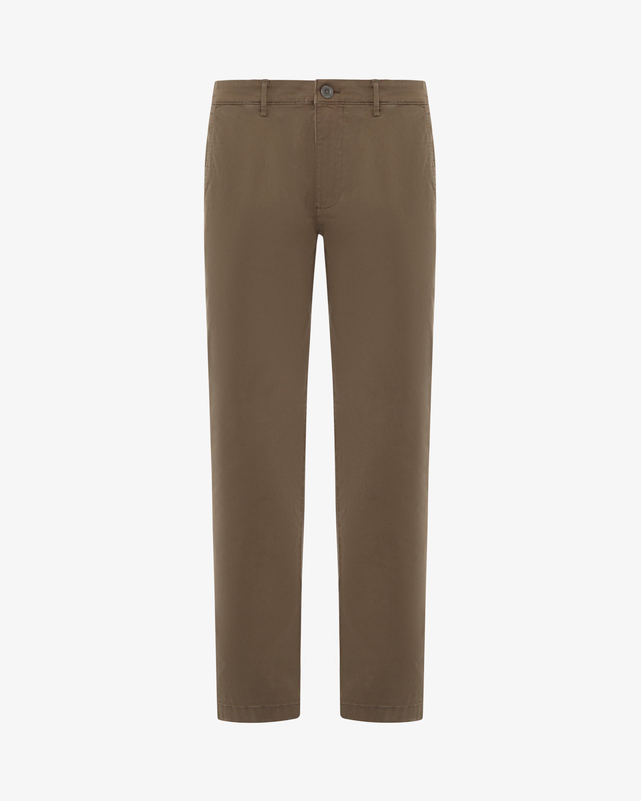 Pantaloni chino con ricamo sul retro