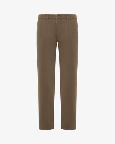 Pantaloni chino slim fit con dettagli logati