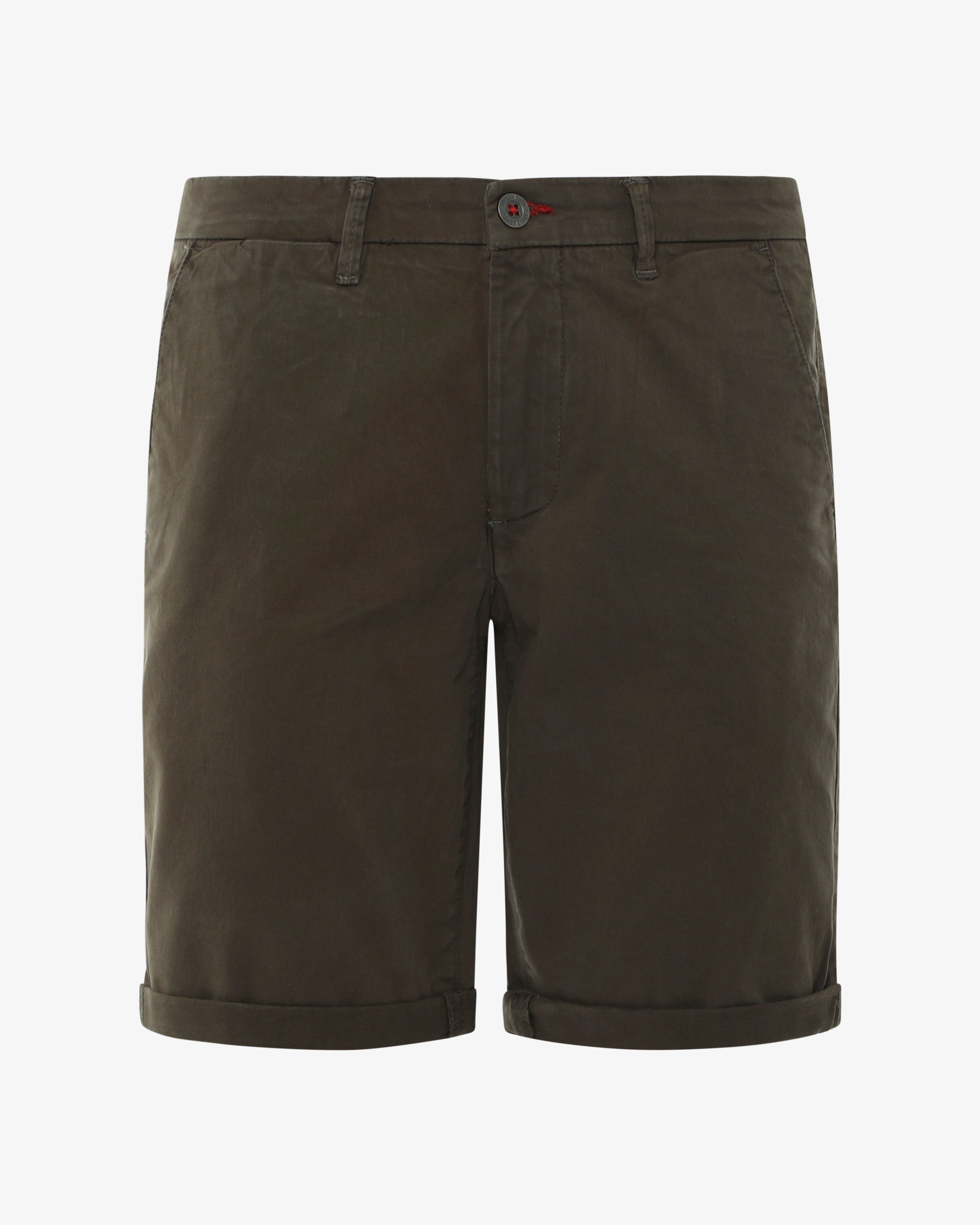 Bermuda chino con ricamo sul retro