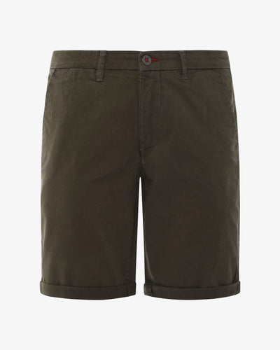 Bermuda chino con ricamo sul retro