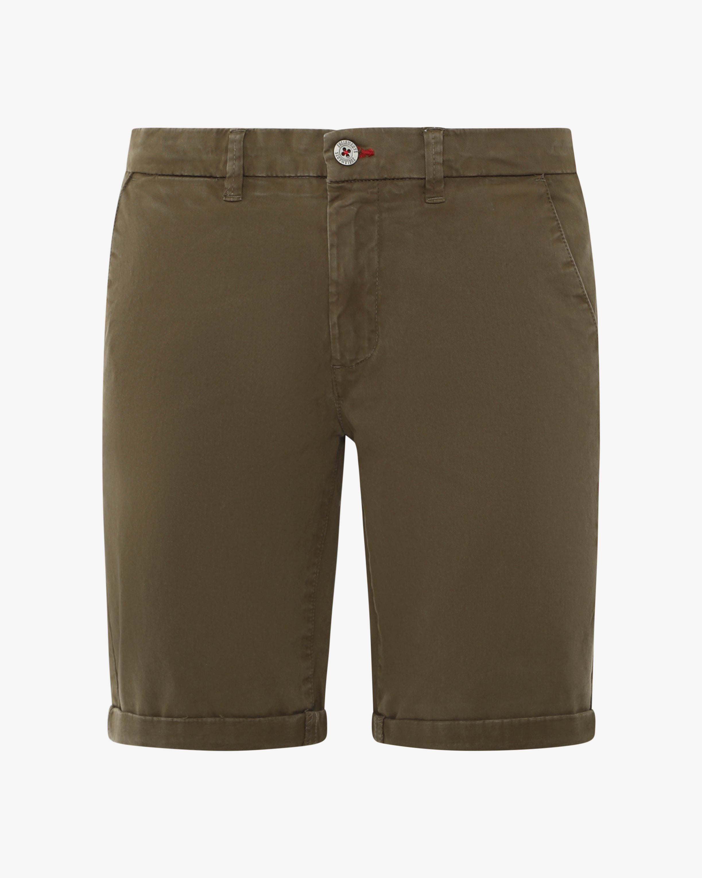 Bermuda chino con ricamo sul retro