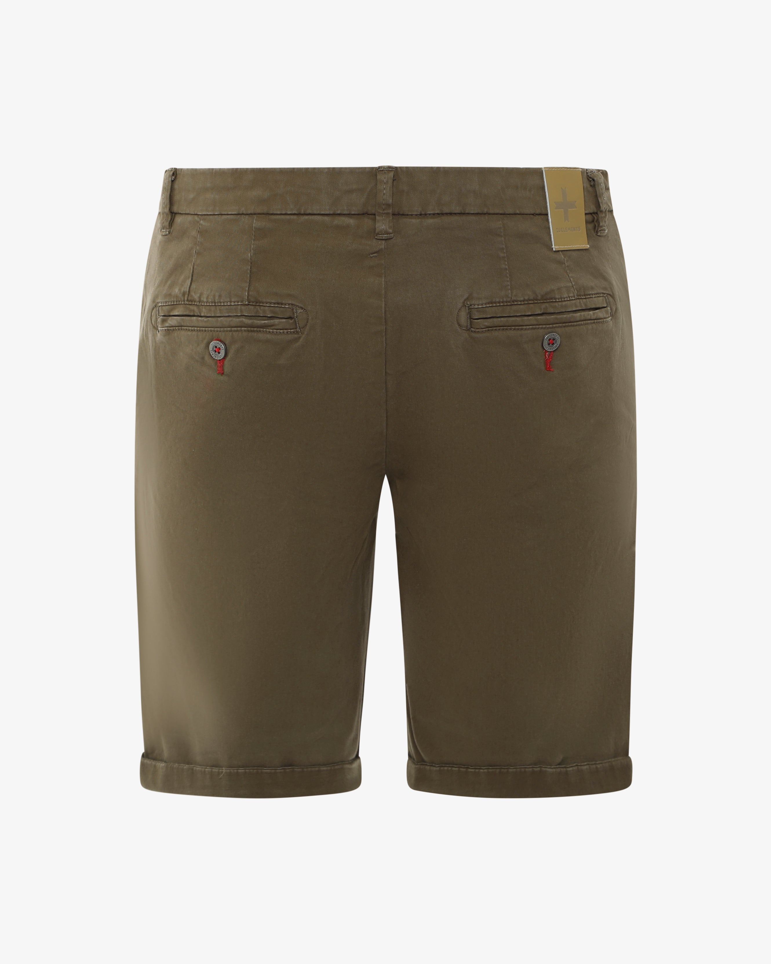 Bermuda chino con ricamo sul retro