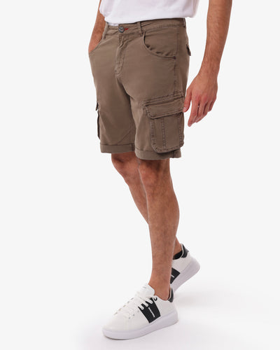 Bermuda con ricamo sul retro