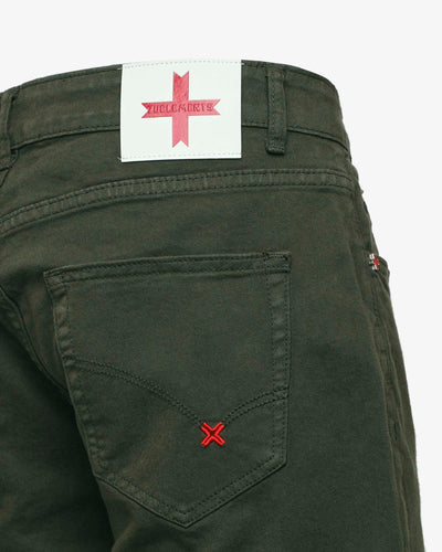 Bermuda in denim bull slim fit