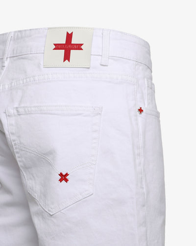 Bermuda in denim bull slim fit