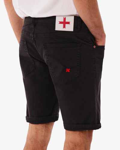 Bermuda in denim bull slim fit