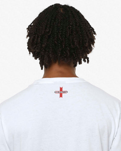 T-shirt girocollo maniche corte, stampa frontale logata