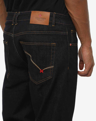 Jeans regular fit in tono deep blue