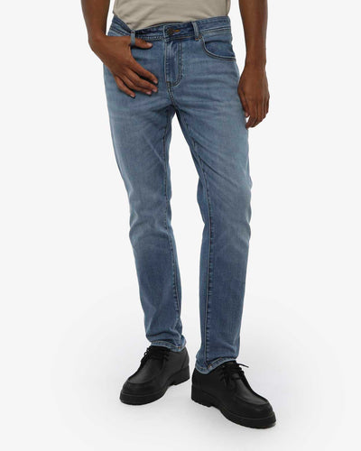 Jeans slim fit in tono light blue