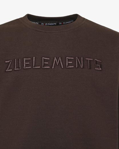 Felpa girocollo embroidery