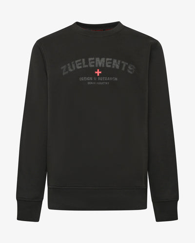 Felpa girocollo Design N' Research - fondo a costine