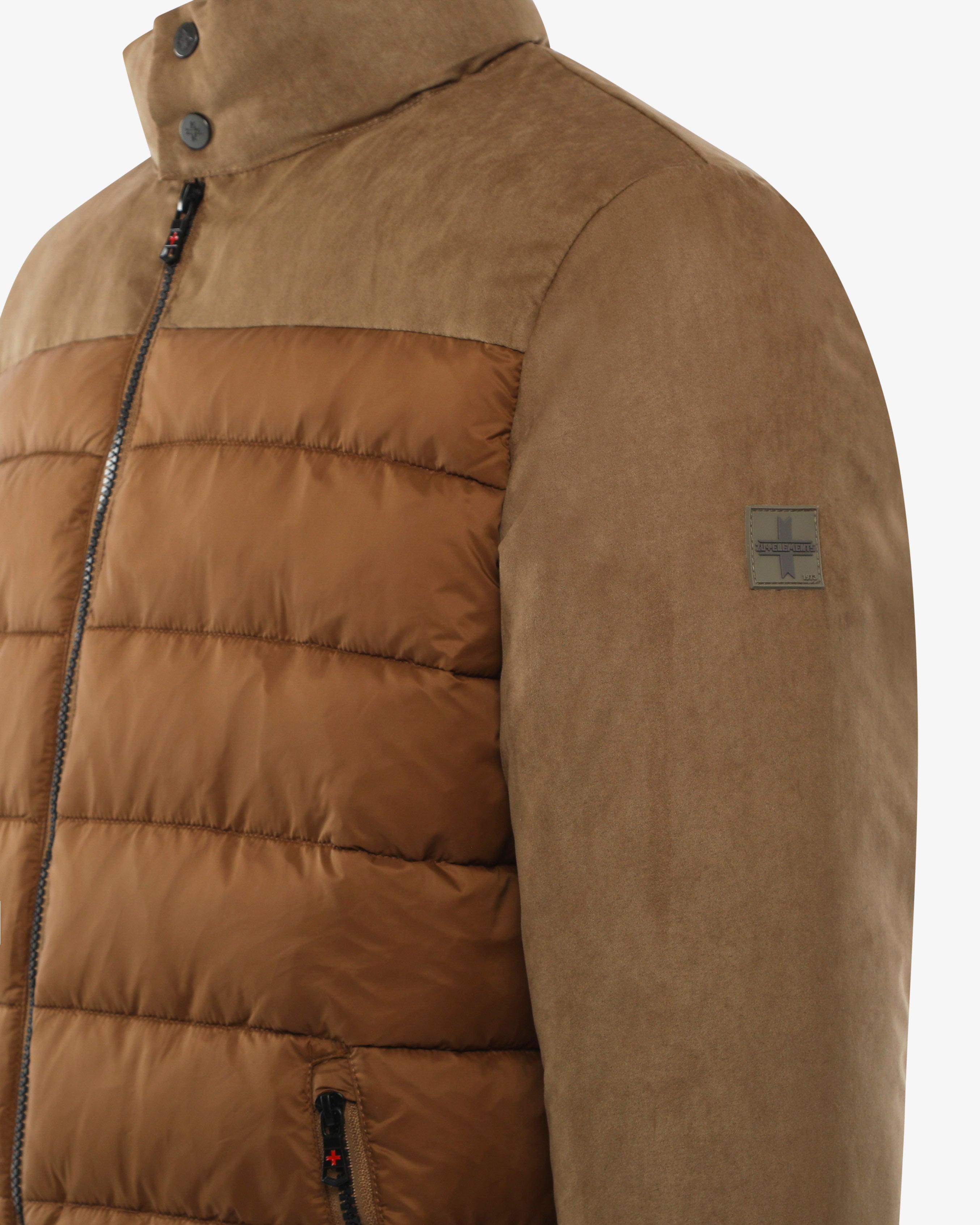 Giubbotto Zip Bicolore