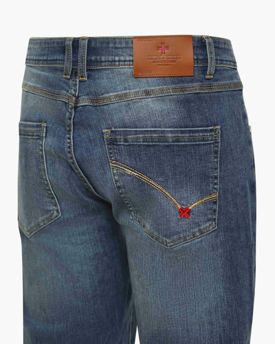 Jeans slim fit Sammy midblue