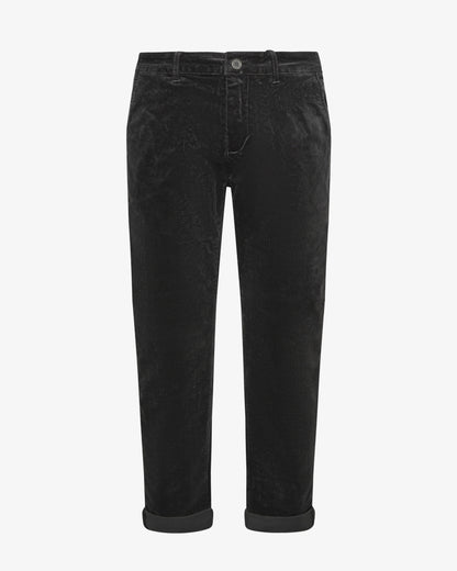 Pantaloni chino in velluto