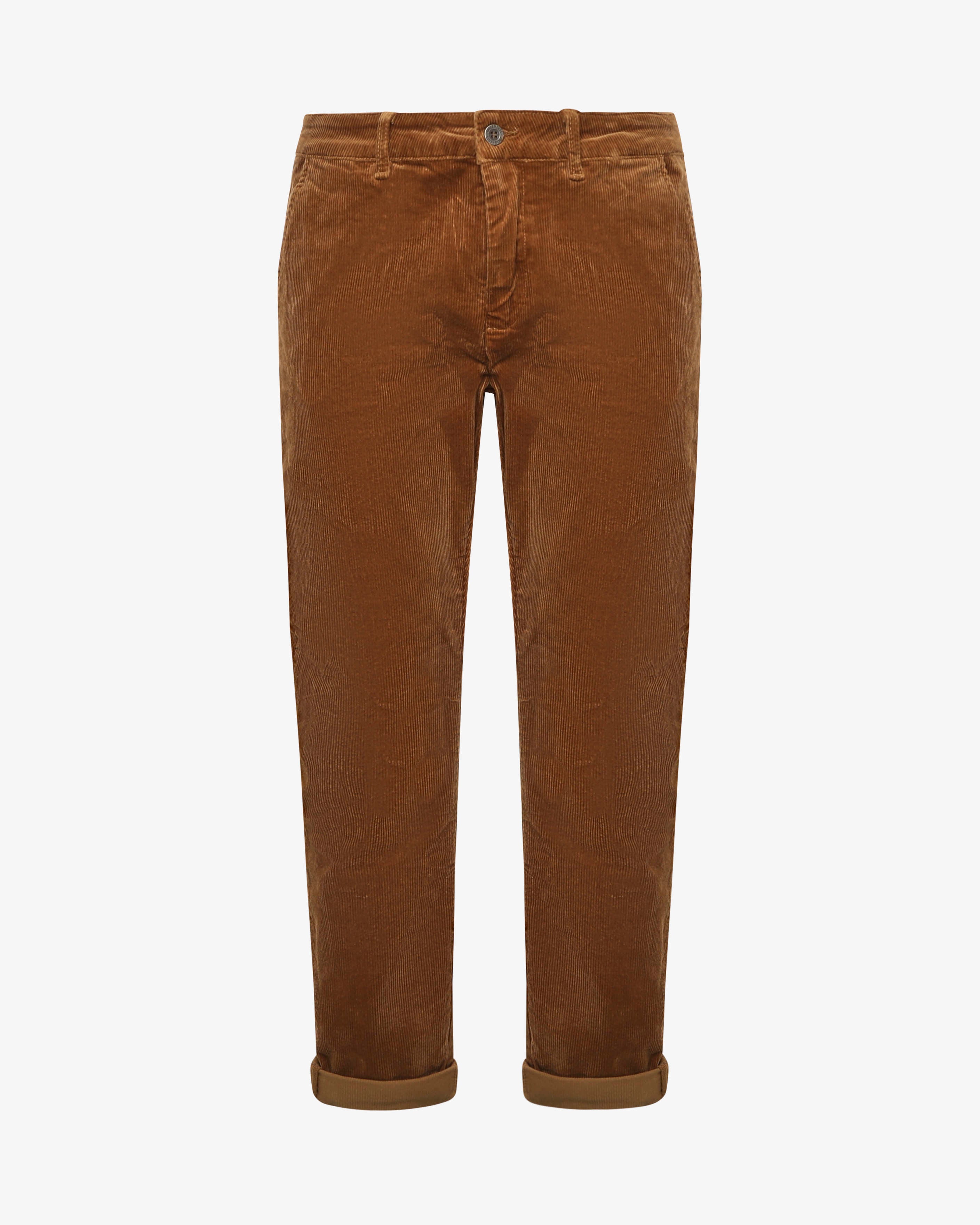 Pantaloni chino in velluto