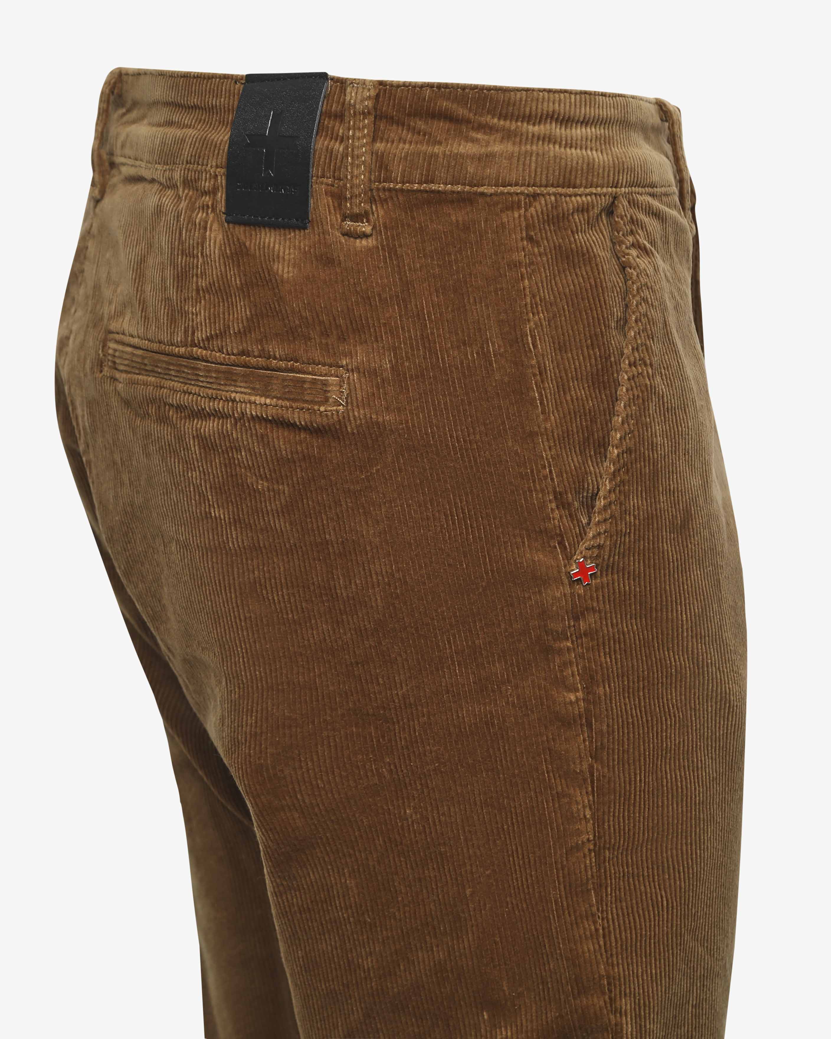 Pantaloni chino in velluto