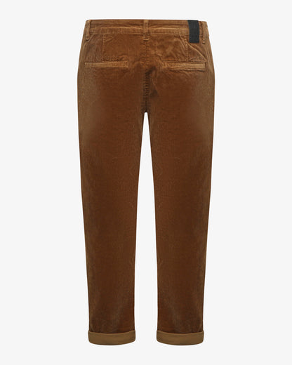 Pantaloni chino in velluto