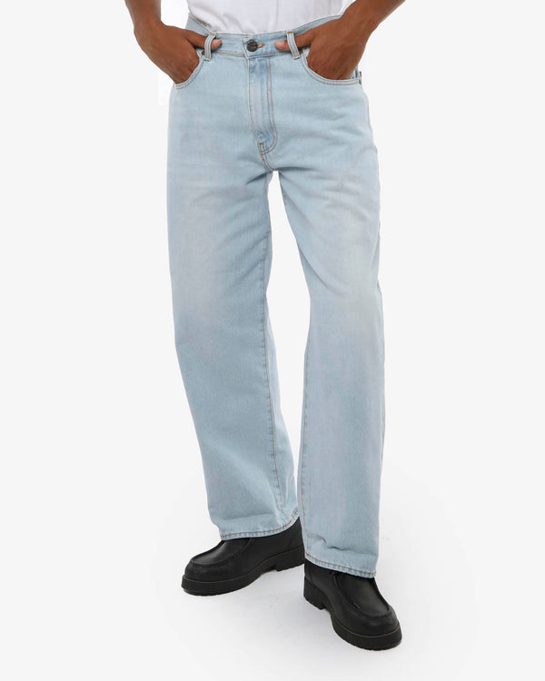 Jeans dad fit Dustin in tono stone bleach