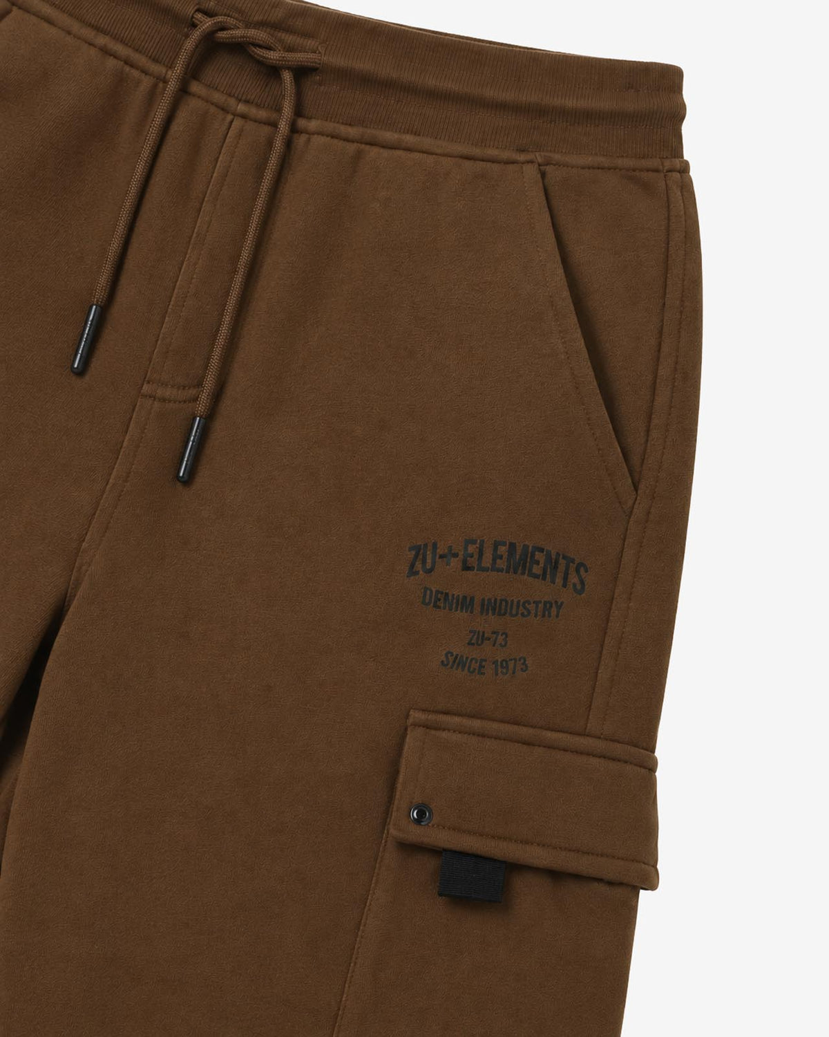 Pantaloni cargo in felpa con rivetti