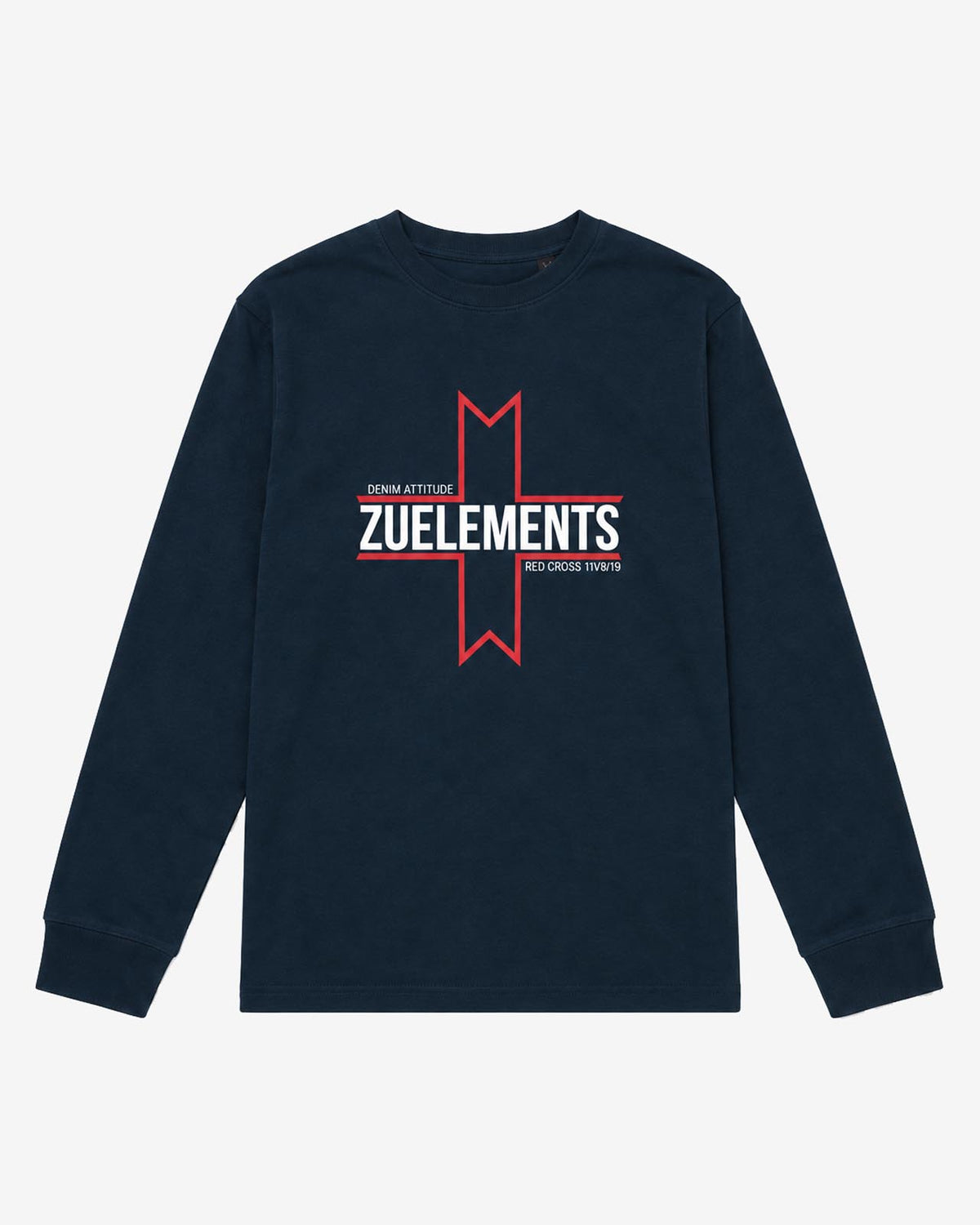 T-shirt a maniche lunghe con stampa logata
