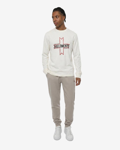 T-shirt a maniche lunghe con stampa logata