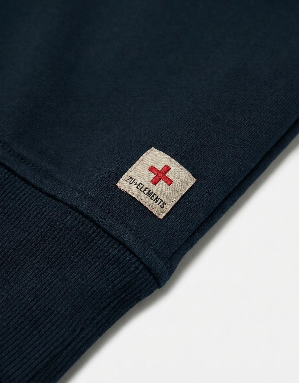 Felpa girocollo relaxed fit con ricamo in tono